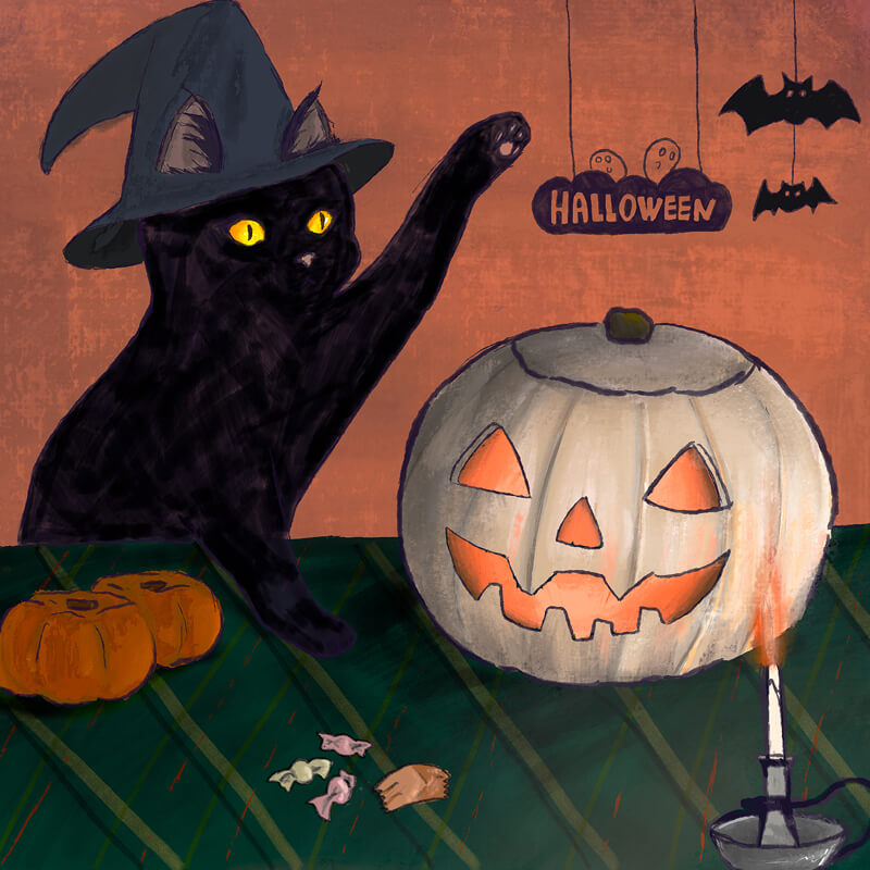 10月のイラスト