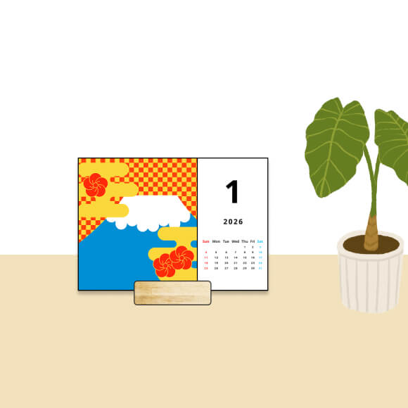 カレンダーとして、アートとして、インテリアとして