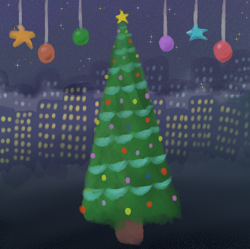 12月のイラスト